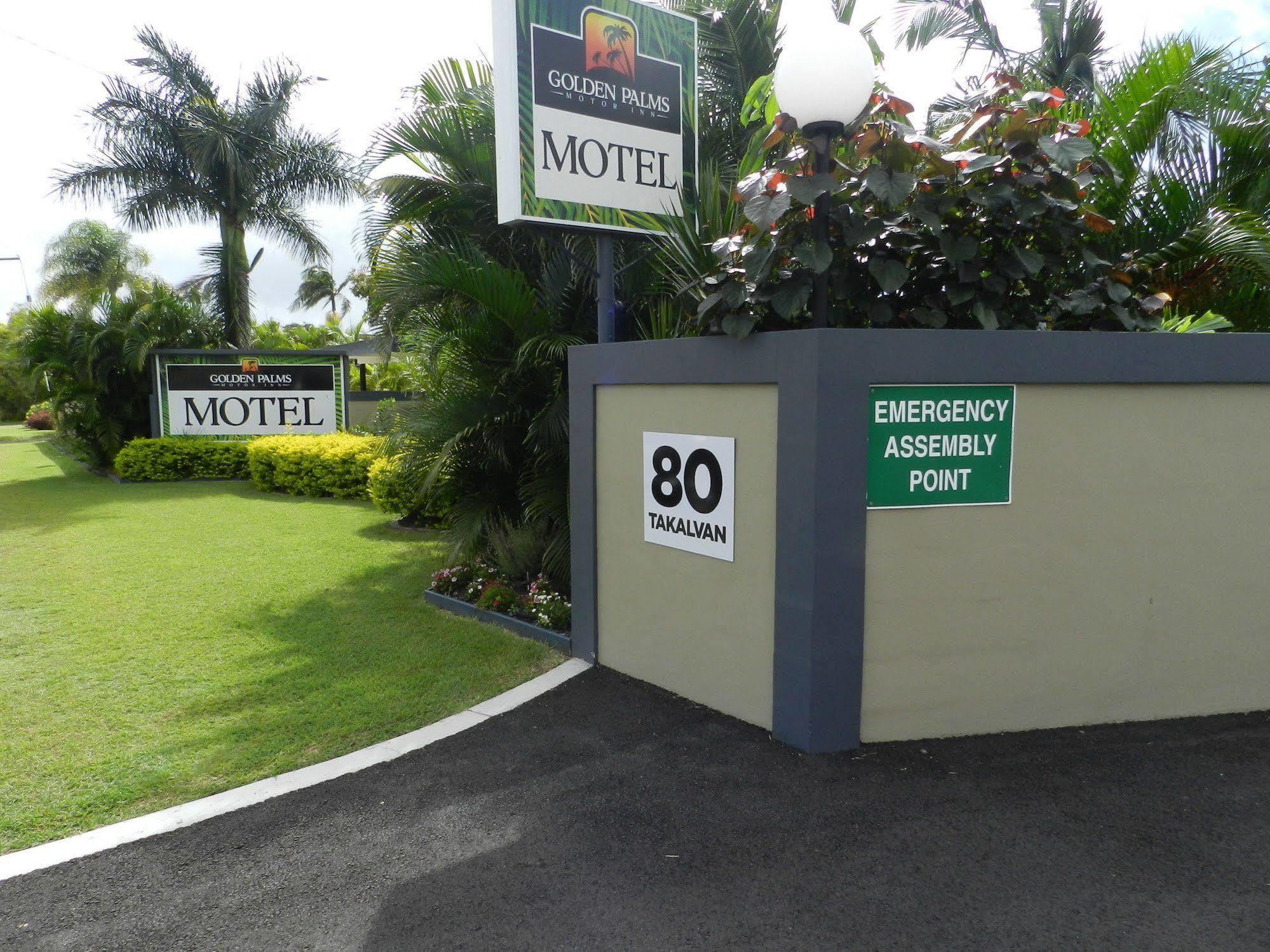 Golden Palms Motor Inn Bundaberg Exteriör bild