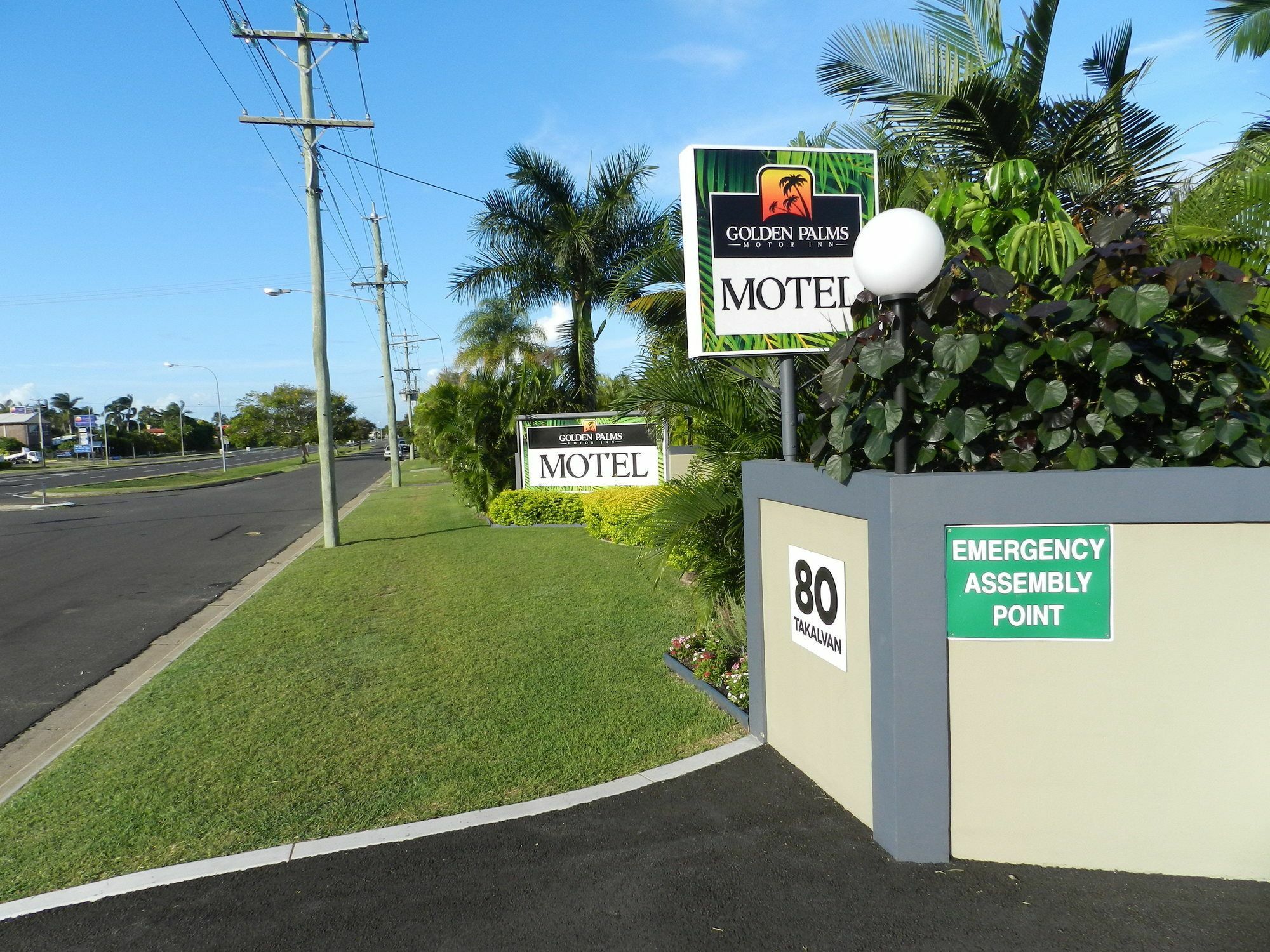 Golden Palms Motor Inn Bundaberg Exteriör bild
